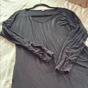 Elegant Black Long Sleeve Dress